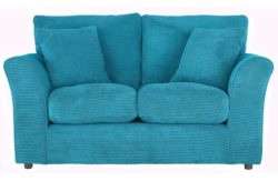 HOME Barney Regular Fabric Sofa - Teal